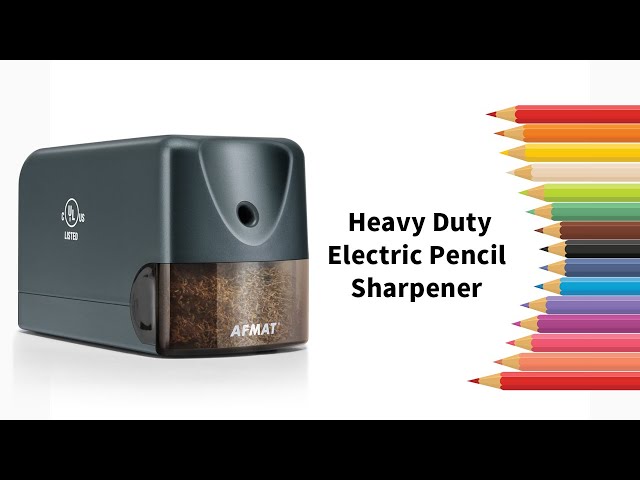 AFMAT Electric Pencil Sharpener, Heavy Duty Pencil Sharpeners