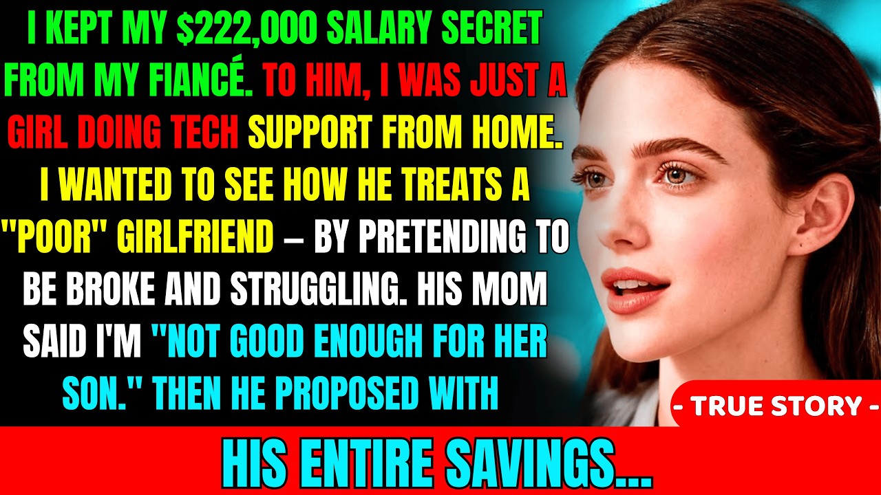 I Hid My $222K Salary from My Fiancé — When His Mother Called Me 