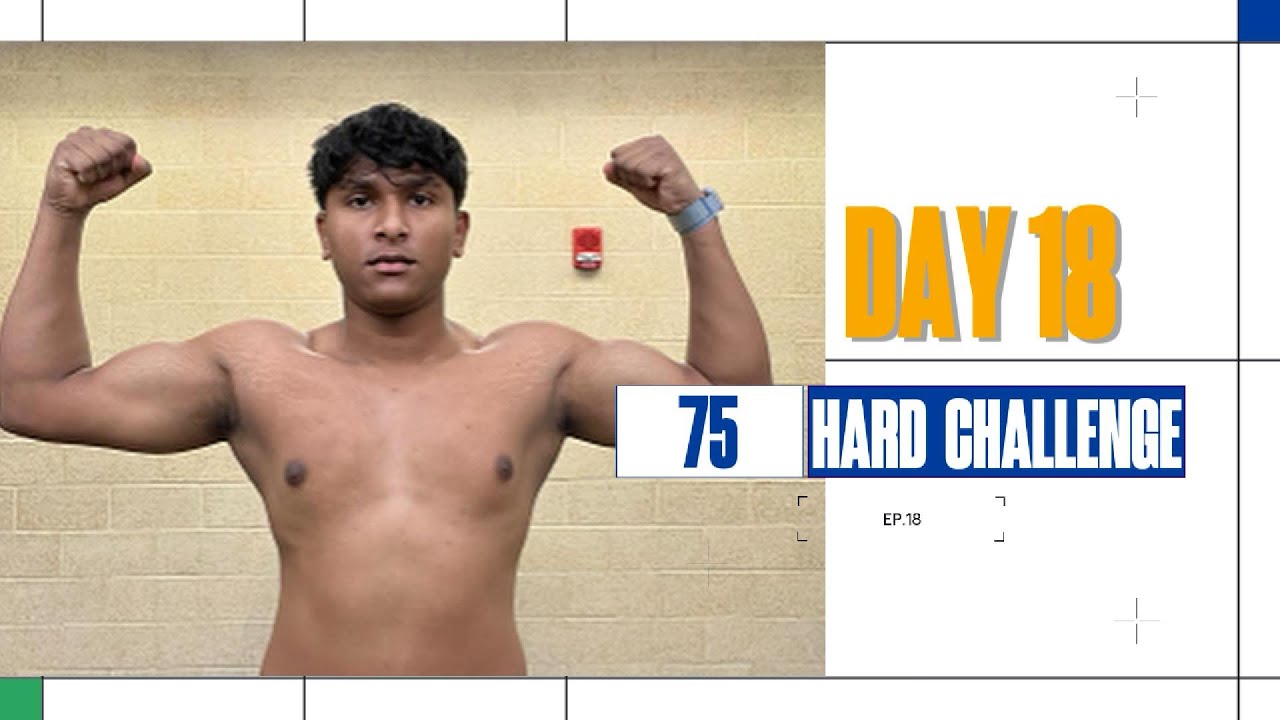 Day 18 of 75 Hard Challenge – Discipline Over Motivation | No Excuses Today