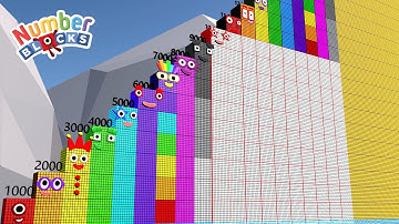 Looking for Numberblocks Step Squad 1000 to 30,000 Standing Tall Numberblocks Number Pattern