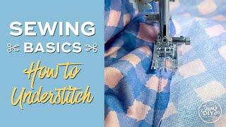 How to Understitch a Facing or a Lining