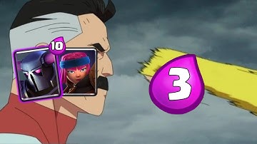 Stop Super Combo PeKKa+FireCracker With 3 Elixir