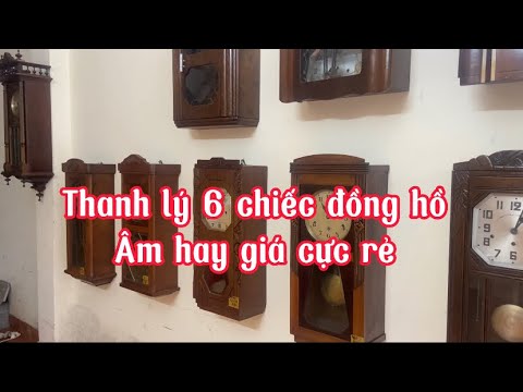 Video Ngày 3/9. Thanh lí lô đồng hồ treo tường giá cực rẻ. - youtube