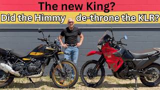 Has the Royal Enfield Himalayan 450 de-throned the KLR? I own one, and compare them side-by-side.