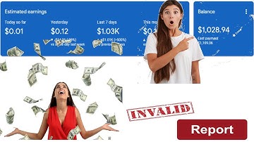 Adsense Loading Invalid Report