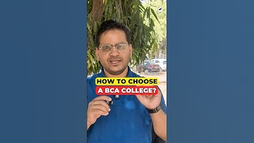 🔥How To Choose BCA College? BCA Admission 2026! Top BCA College 2026! #shorts #bca #bcacourse #viral