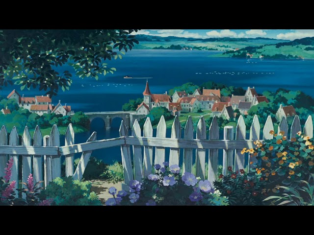 A Town With An Ocean View (Umi no Mieru Machi) - Kiki's Delivery Service Ost「03」 class=