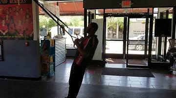 TRX: Row with Bicep Curl