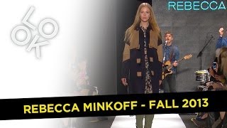 Rebecca Minkoff Fall 2013: Fashion Flashback