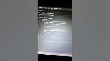 Fizz Buzz program in java using if-else-if ladder🪜.