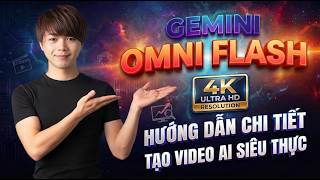 Gemini Omni Flash Quá Lợi Hại! Hướng Dẫn Chi Tiết Tạo Video AI Trên Google Flow | Yuto Tech