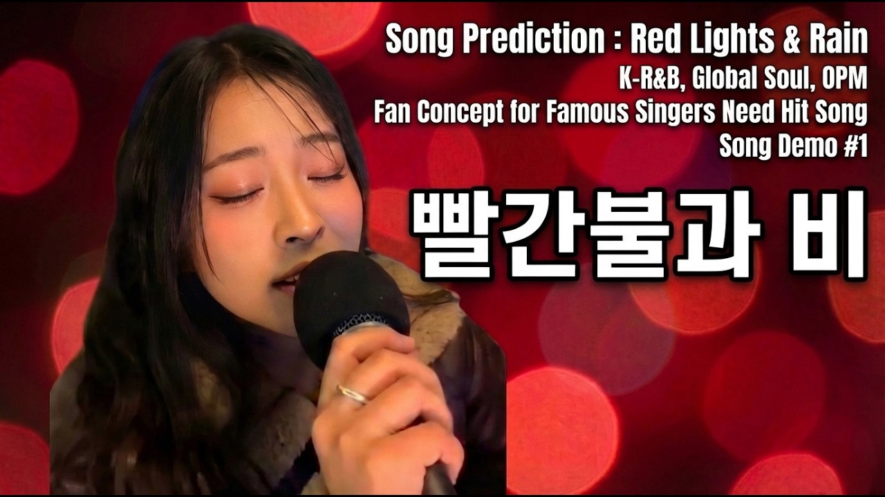 [Future Song Prediction Demo #1] Gwyn Dorado - 빨간불과 비 (Red Lights & Rain) | Netflix: 유명가수와 길길이