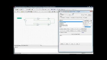 Non-overlapping two-phase clock signal generator, Spice simulation