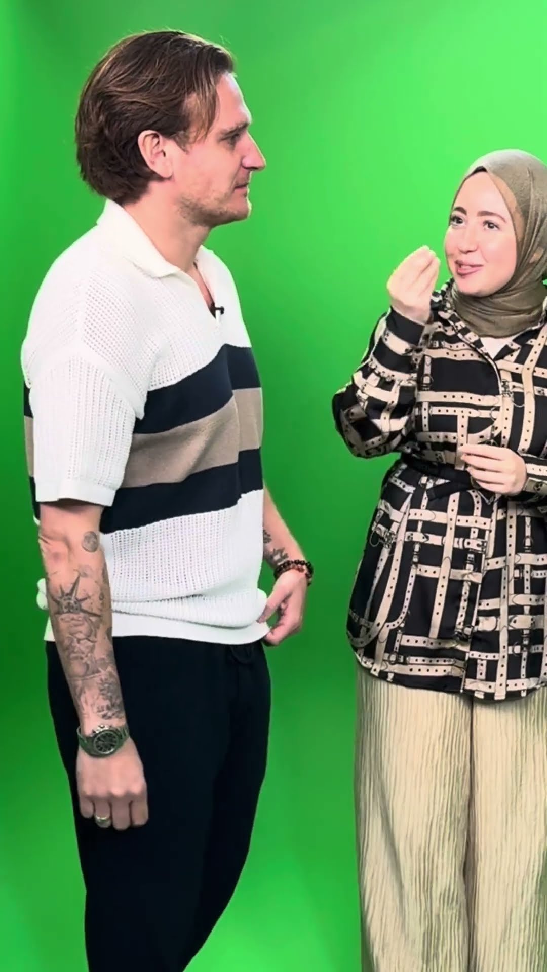 2 Brits, three Arabic words… Can we nail it!