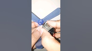 how to make mini table fan at home #shorts