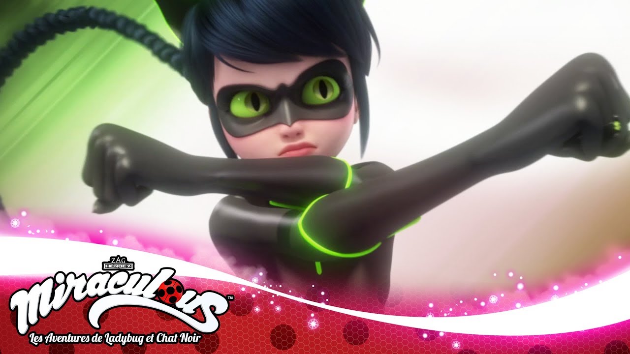 Miraculous Lady Noir Transformation Les Aventures De Ladybug Et Chat Noir Youtube