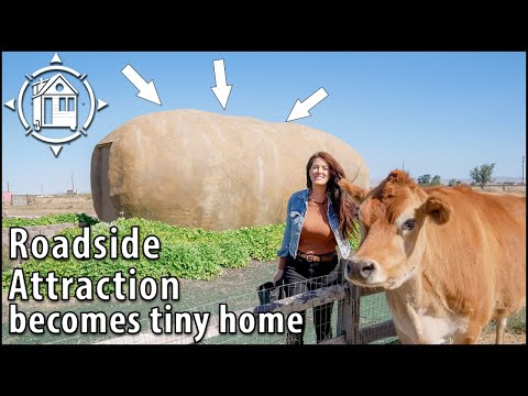 Video: Boisen Potato Airbnb On Koskaan Idahon Hotellihuone