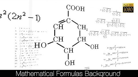 HD Stock Footage(FREE) - Mathematical Formulas
