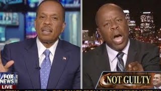EPIC! Leo Terrell  Flips Out, Explodes At Juan Williams: 'Shame On You!' on Zimmerman Verdict