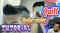 Tutorial model rambut quiff / jambul (PEMULA) - Durasi: 19.36. 