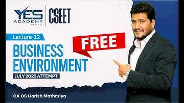 FREE CSEET BE Online Classes for July 2022 (Lec 12 new) | FREE CSEET LIVE Batch July 2022