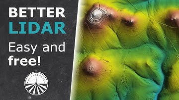 FREE and easy LIDAR for Metal detecting with CARIS Easy View - increase your finds rate.