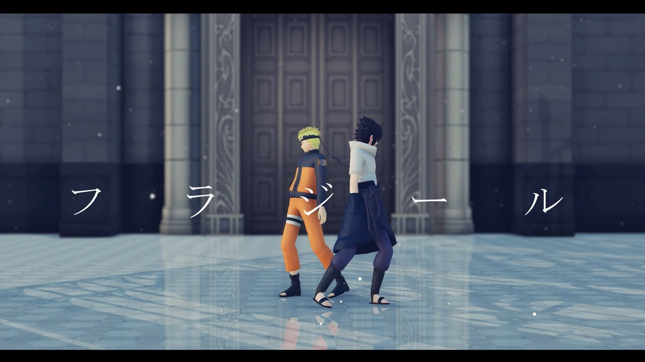 【MMDナルト】ある4人にフラジール踊ってもらいました。