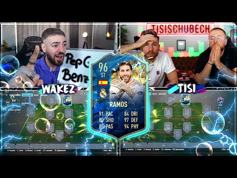 FIFA 20: TOTS RAMOS ST Squad Builder Battle 🔥🔥 Tisi Schubech vs Wakez !!