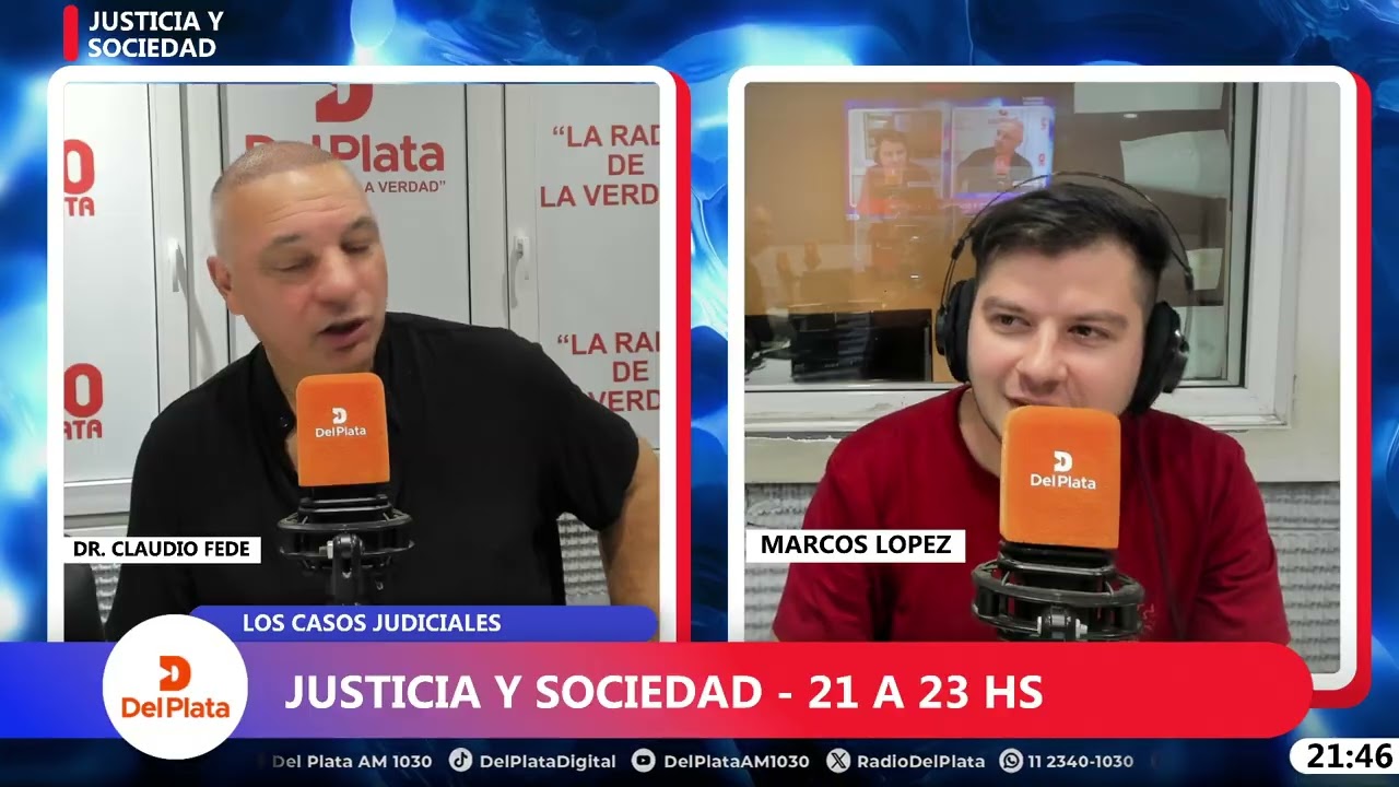 14/01 Justicia y Sociedad con Claudio Fede – Análisis de casos y actualidad judicial
