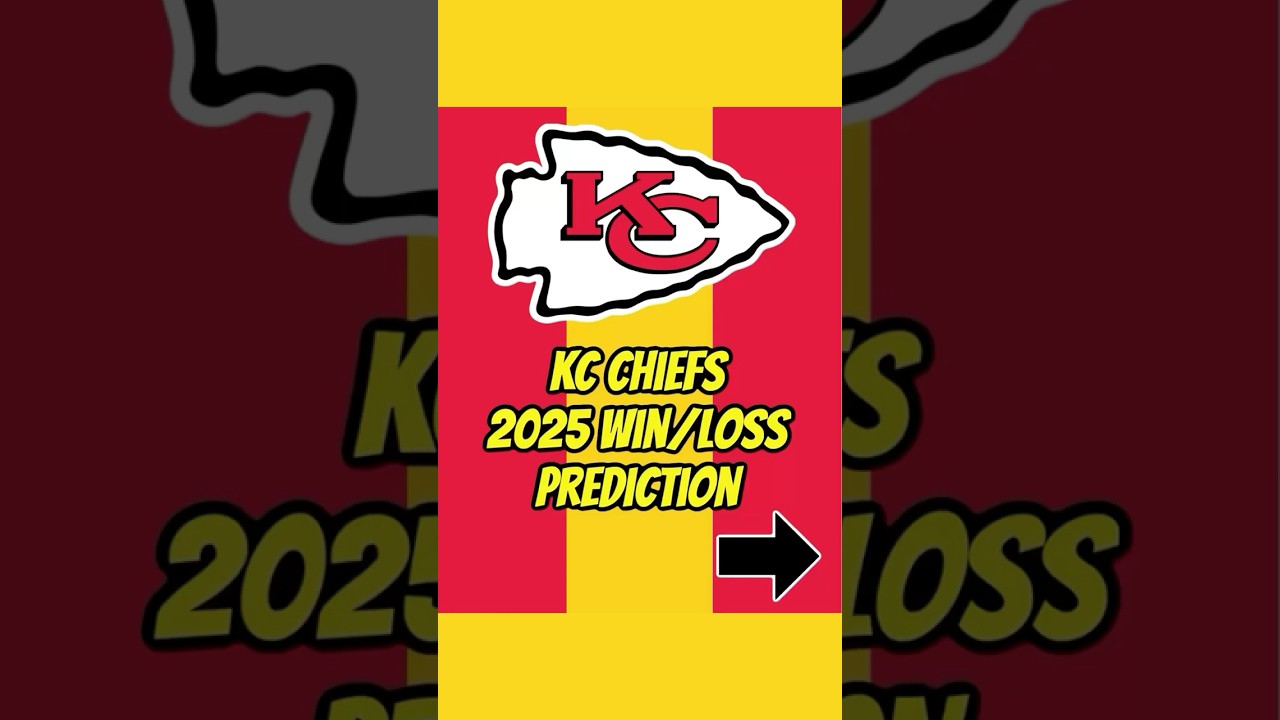 Kansas City Chiefs 2025 win/loss predictions!! What’s your prediction??