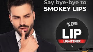 Beardo Lip Lightener For Men  Dark Lips Lightening And Brightening Lip Balm Protection For Smokers