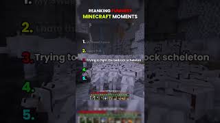 Ranking The Funniest Minecraft Clips 😭 #minecraft