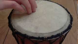 ASMR Soft sounds, tapping on bongo drum screenshot 5