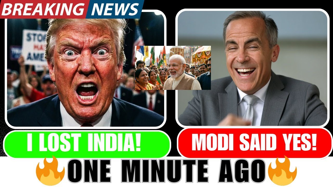 СРОЧНО: Моди ОТСТУПАЕТ — дипломатический ход Карни ВОССТАНАВЛИВАЕТ связи с Индией!