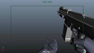 First Person Rifle Animation