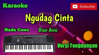Ngudag Cinta ( Dian Anic ) Karaoke Nada Cowo Musik Sandiwaraan - Tengdung Cover