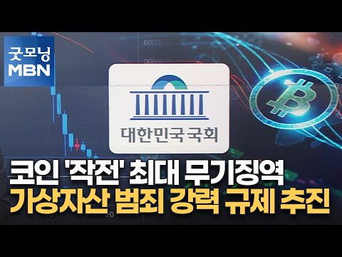 코인 &amp;#39;작전&amp;#39; 최대 무기징역…가상자산 범죄 강력 규제 <strong>추진</strong> [굿모닝 <strong>MBN</strong>]