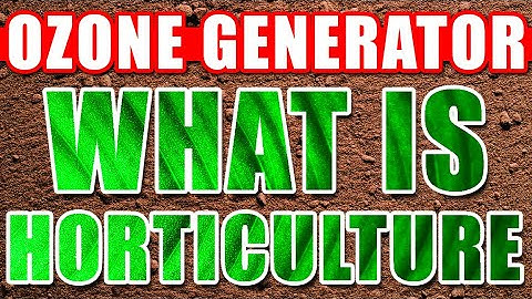 What is Horticulture?: The Benefits of Using Ozone Generators in Hydroponics #horticulture #ozone
