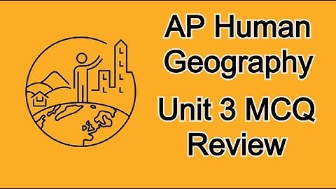 Unit 3 Multiple Choice Practice Questions: Culture | AP Human Geography #education #ap #geography
