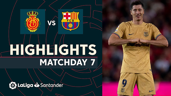 Highlights RCD Mallorca vs FC Barcelona (0-1)