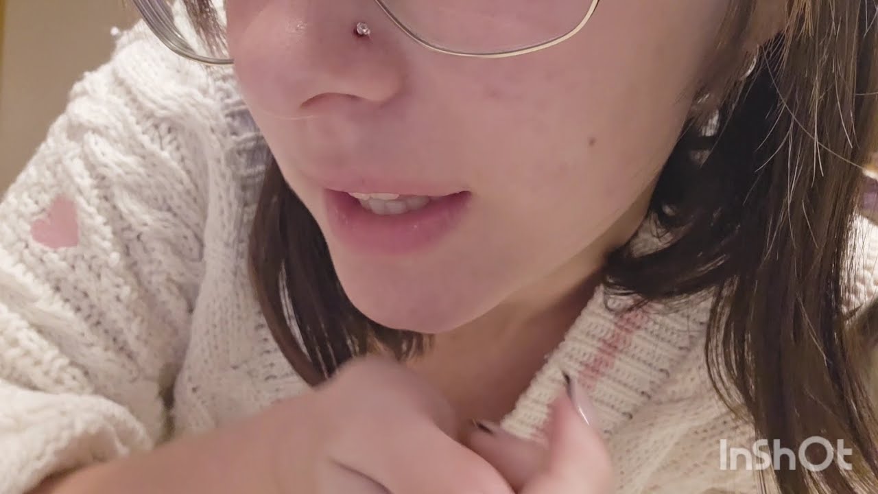 lofi asmr 💎 | nose piercing cleaning and overexplaining (whispers, tapping, liquid sounds)