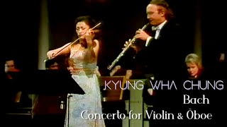 Kyung Wha Chung plays Bach concerto for Violin &amp; Oboe (1982)