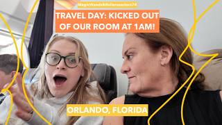 ORLANDO TRAVEL DAY | Premium Economy, Endless Summer &amp; an eventful 1am wake up call