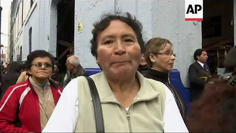 Peru pays homage to Santa Rosa de Lima