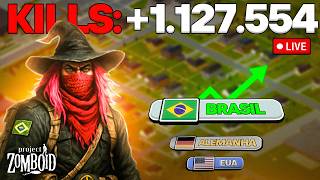 🔴 AO VIVO | 1.1 MILHÃO DE KILLS | 9 ANOS | MUNDIAL ZOMBOID 🇧🇷