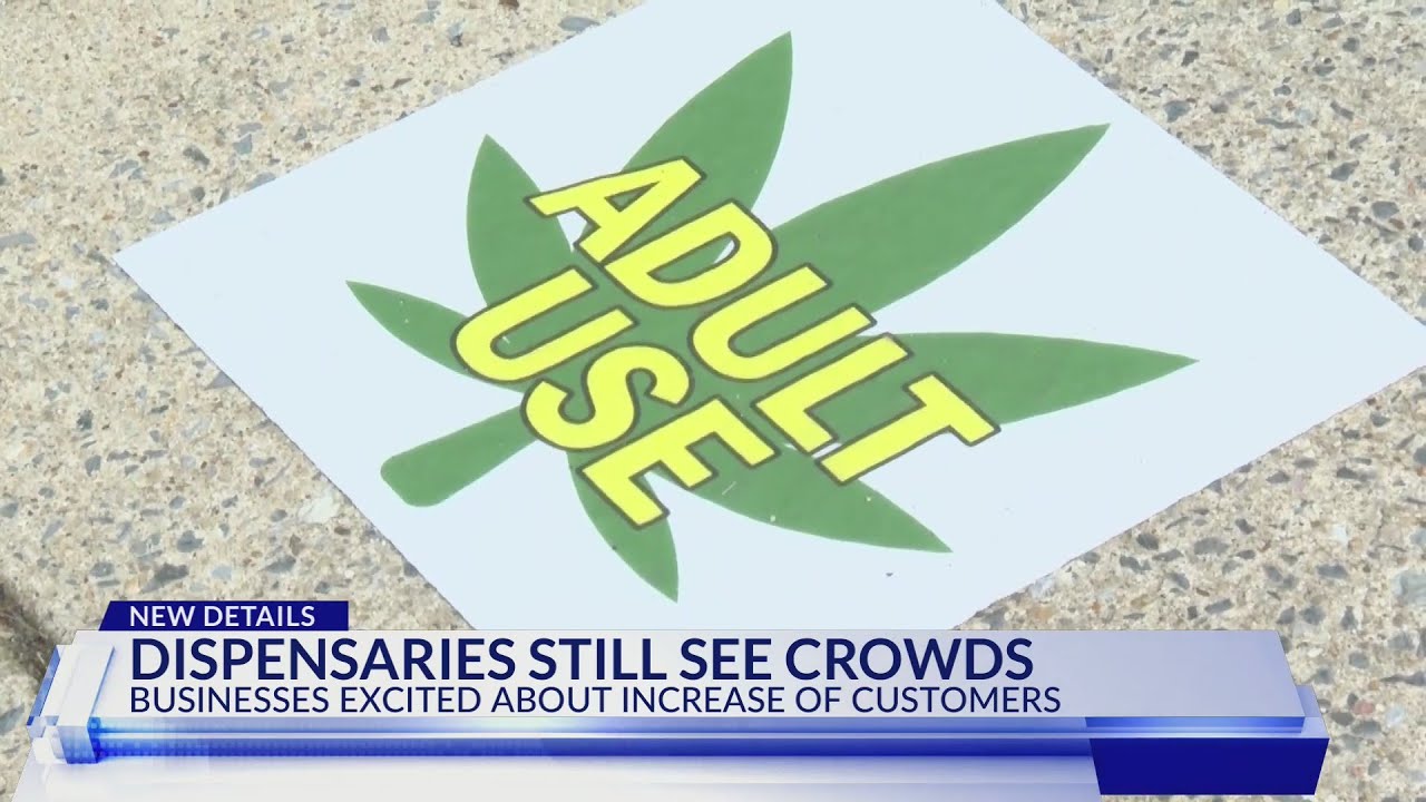 Maryland dispensaries still seeing huge crowds after marijuana legalization