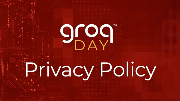 Privacy Policy :: GroqDay March 2022