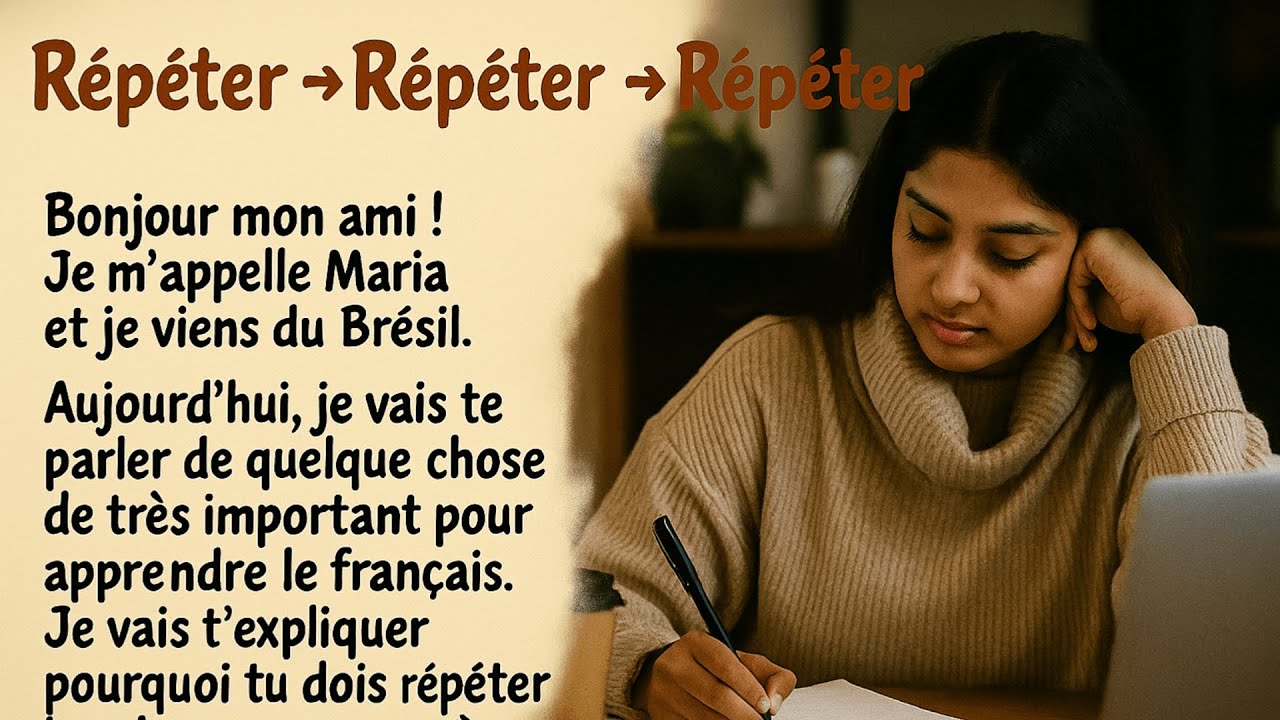 La seule façon d'apprendre le français | French  Listening Practice (B1)