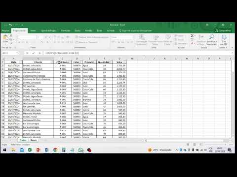 Eliminando espaços adicionais de uma coluna no Excel