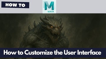 How to Customize the UI Elements in Maya - Learn Maya for Blender Artists (or Anyone)